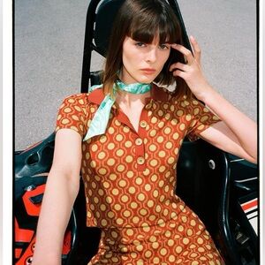 Zara Vintage Cropped Top